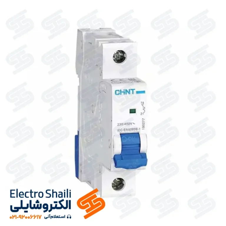 کلید مینیاتوری تک پل 10 آمپر چینت سری NXB-63