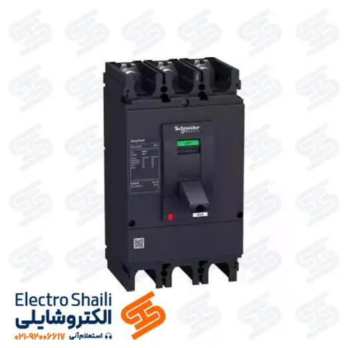 کلید اتوماتیک 600 آمپر سه پل غیر قابل تنظیم اشنایدر