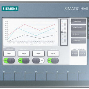 نمایشگر HMI زیمنس 12 اینچ کد 6AV2123-2MA03-0AX0
