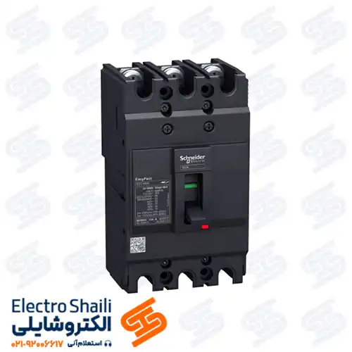 کلید اتوماتیک 175 آمپر سه پل غیرقابل تنظیم اشنایدر