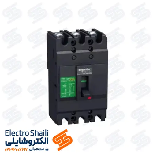 کلید اتوماتیک 30 آمپر چهار پل غیر قابل تنظیم اشنایدر