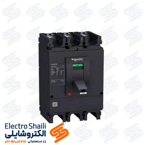 کلید اتوماتیک 50 آمپر سه پل غیر قابل تنظیم اشنایدر