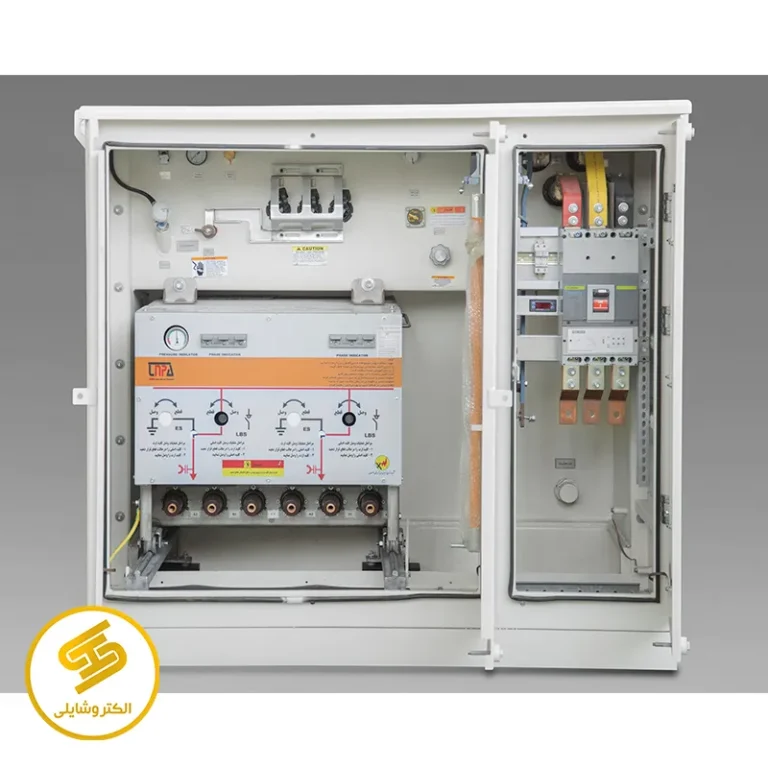 پست پدمانتد گازی روغنی (نیمه روغنی) 100kva 200a