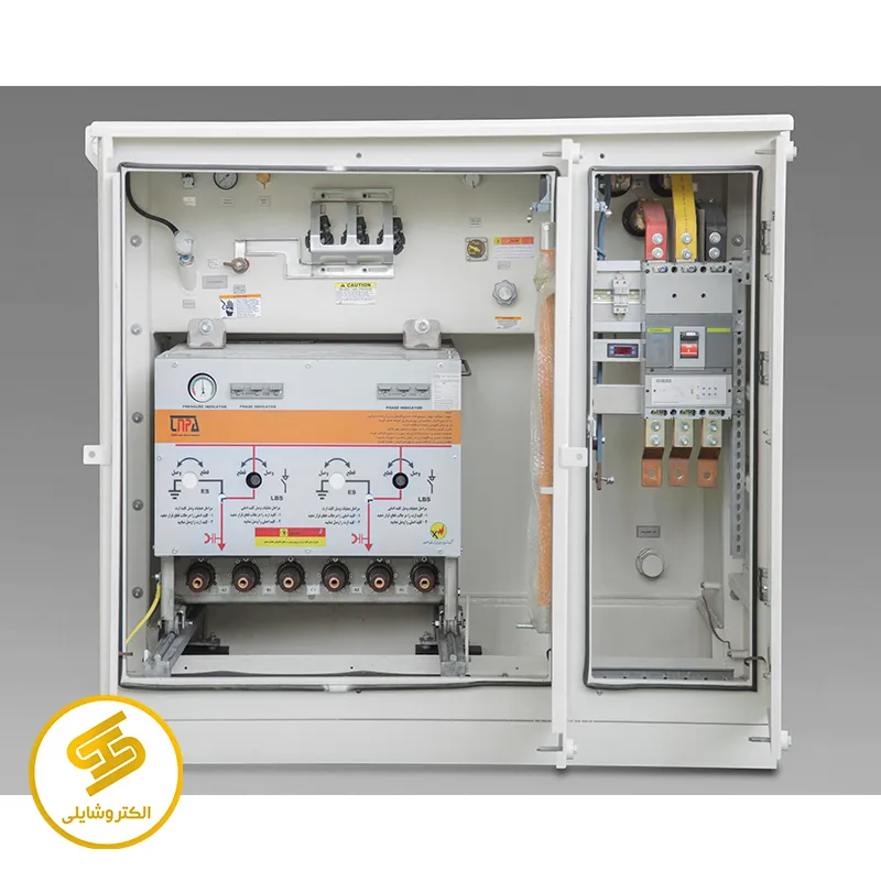 پست پدمانتد گازی روغنی (نیمه روغنی) 200kva 400a