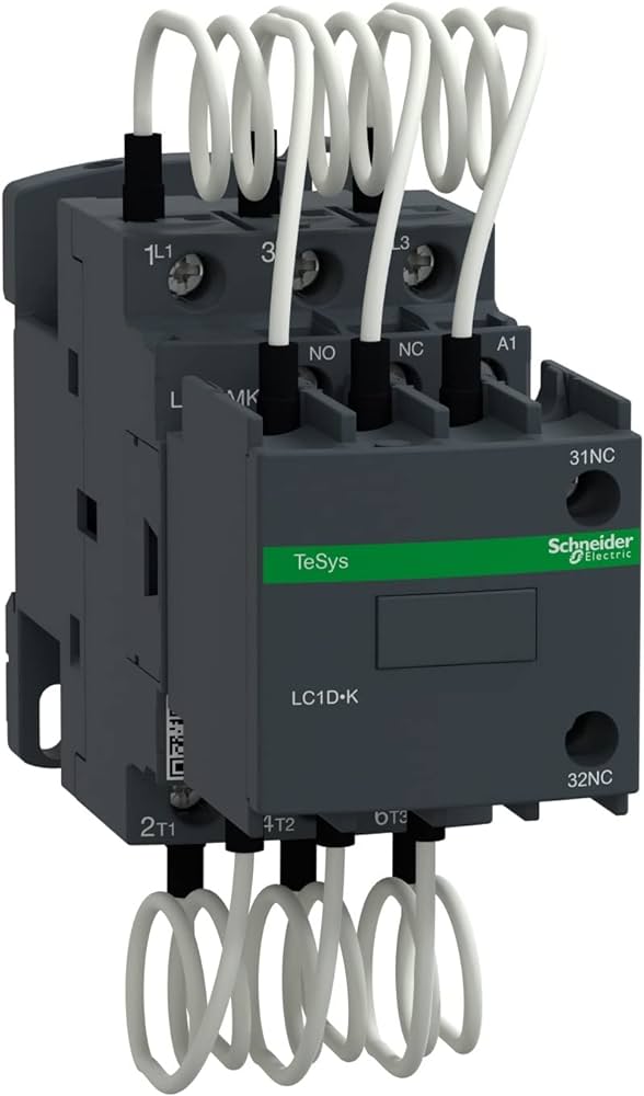 کنتاکتور خازنی 16.7 کیلووار 220VAC اشنایدر الکتریک کد LC1DGKM7