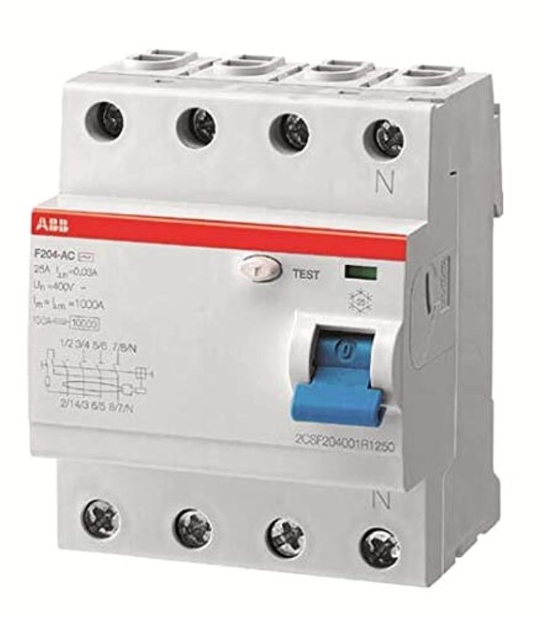 محافظ جان 100 آمپر چهار پل 30 میلی آمپر ABB کد 2CSF204005R1900