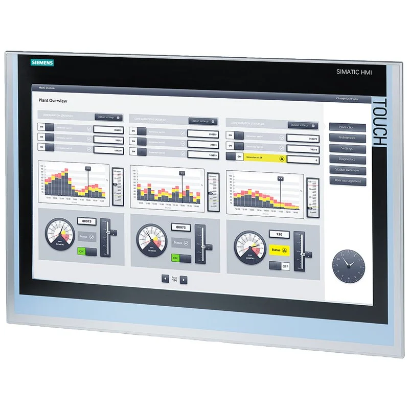 نمایشگر HMI زیمنس 22 اینچ کد 6AV2124-0XC02-0AX1