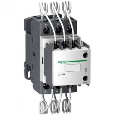 کنتاکتور خازنی 33.3 کیلووار 220VAC  اشنایدر الکتریک کد LC1DPK12M7