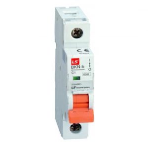 کلید مینیاتوری تک پل 25 آمپر LS منحنی C - سری BKN-b کد BKN-b 1P C25A
