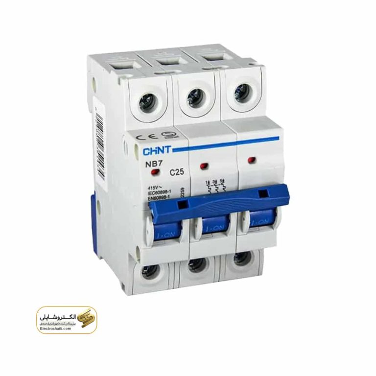 کلید مینیاتوری سه پل 32 آمپر چینت سری NB1 کد nb1-63/3p c32a 6ka