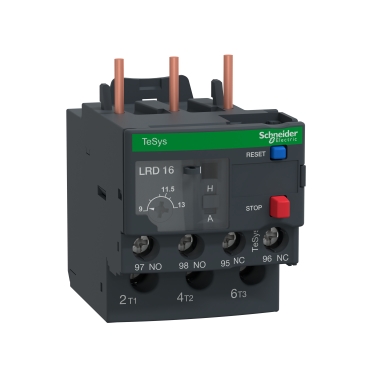 بيمتال 9 الی 13 آمپر مخصوص کنتاکتور سری LC1D12A...D38 اشنایدر کد LRD16