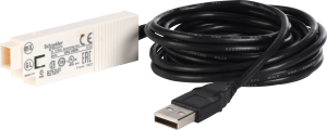 کابل اتصال USB پی ال سی زلیو اشنایدر کد  SR2USB01