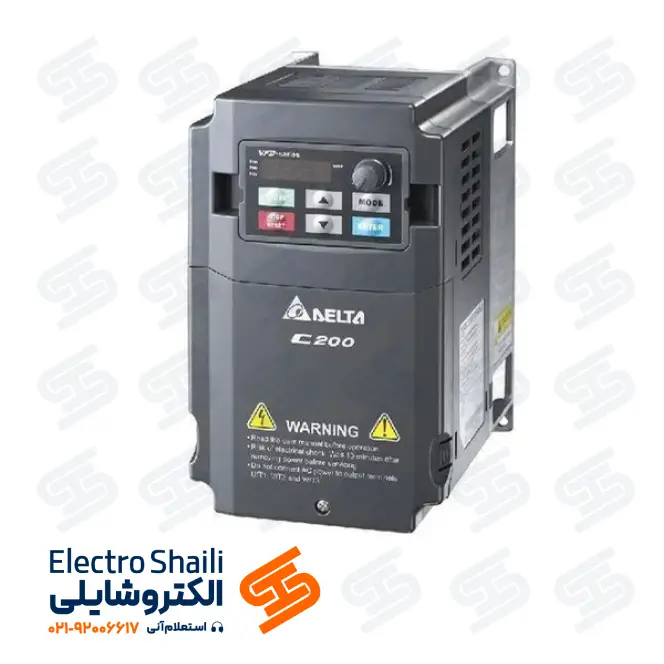 اینورتر Delta C200 توان 2.2 کیلووات، تکفاز