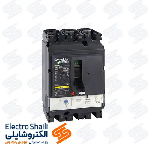 کلید اتوماتیک 80 آمپر سه پل غیر قابل تنظیم اشنایدر