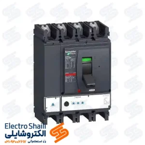 کلید اتوماتیک 400 آمپر چهار پل قابل تنظیم اشنایدر