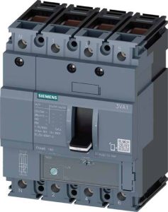 کلید اتوماتیک 125A 4P 36KA  زیمنس  کد 3VA1112-4EF46-0AA0