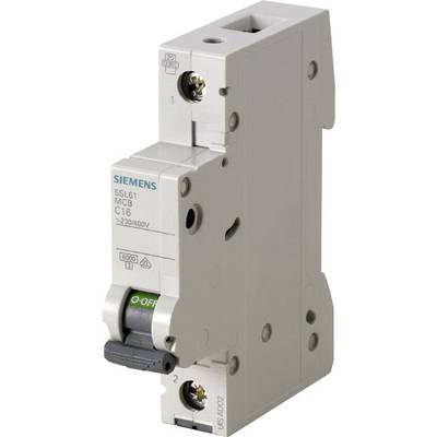 کلید مینیاتوری 40 آمپر تک پل 6 کیلو آمپر زیمنس تیپ C کد 5SL6140-7