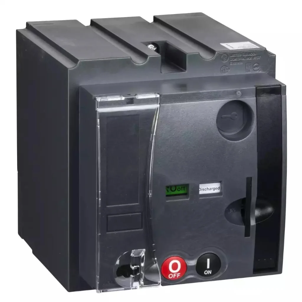 موتور کليد اتوماتیک NSX400-630 با ولتاژ 110 تا 130 ولت AC اشنایدر کد LV432640