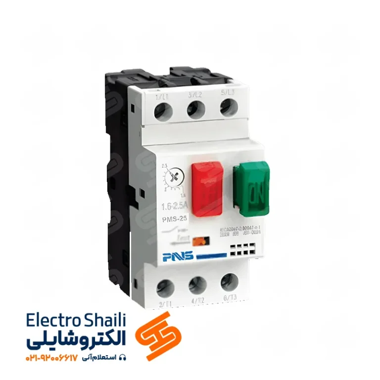 کلید حرارتی 4 تا 6.3 آمپر PNS