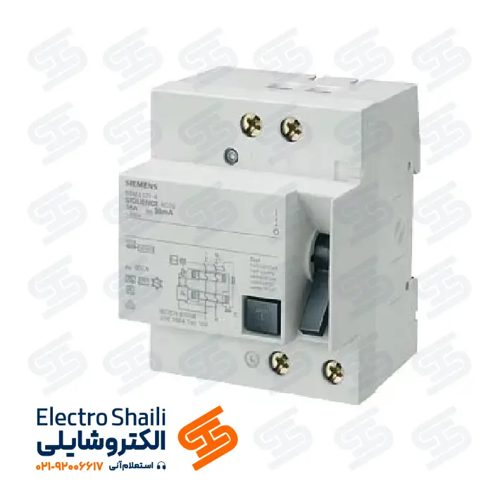 کلید محافظ جان 40 آمپر دو پل زیمنس