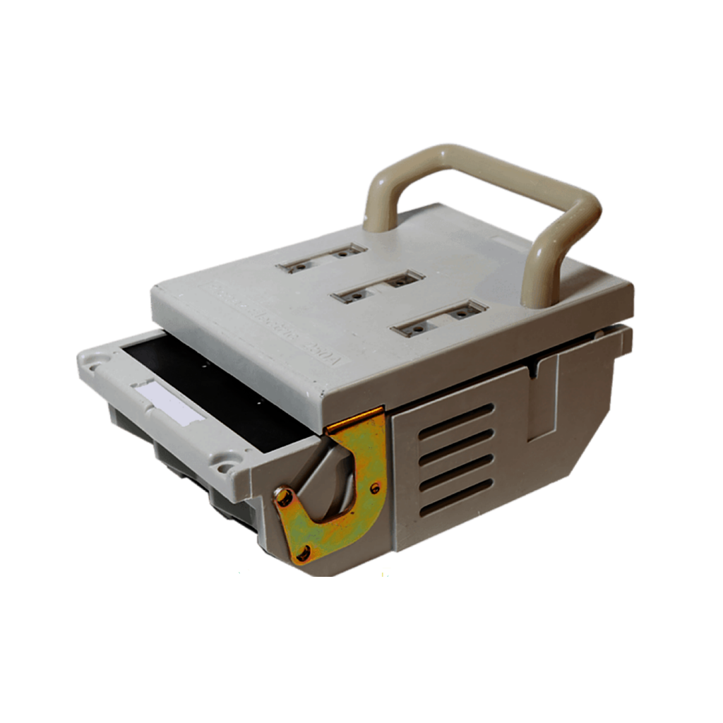 کلید فیوز افقی 250 آمپر پیچاز الکتریک PICHAZ طرح AEG پلیمر الیاف دار مدل BMC-PEFS (بدون فیوز داخل)
