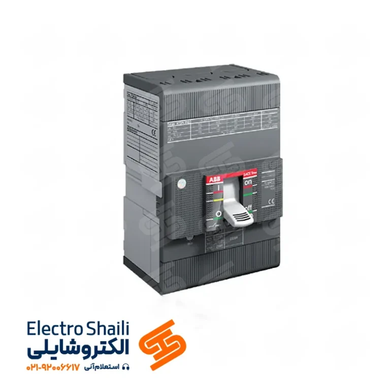 کليد اتوماتیک 250 آمپر ABB سه پل ظرفیت قطع 36KA کد 1SDA068059R1
