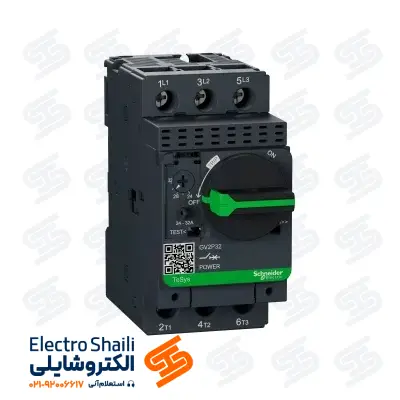 کليد حرارتی 0.25 تا 0.16 آمپر اشنایدر کد GV2P02
