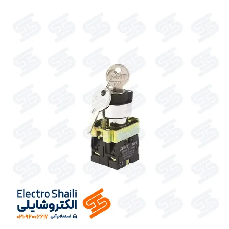 کلید فرمان دو طرفه سوئیچ دار چینت سری NP2
