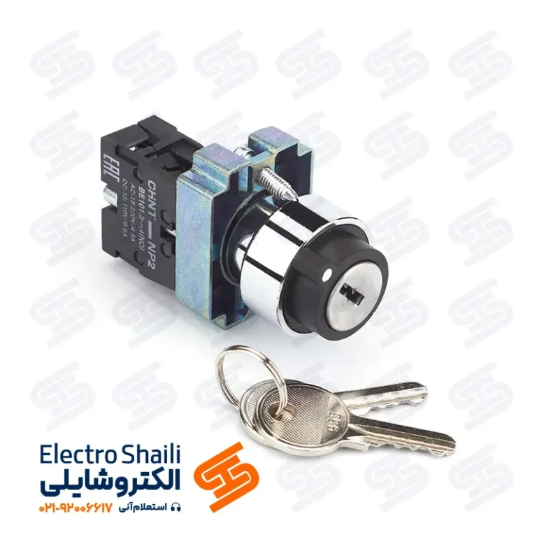 کلید فرمان یک طرفه سوئیچ دار چینت سری NP2