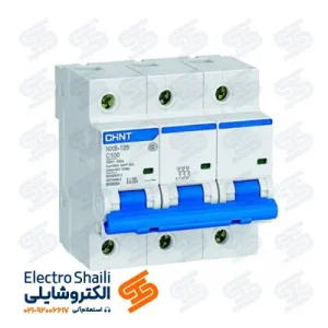 کلید مینیاتوری سه پل 80 آمپر چینت سری NXB-125