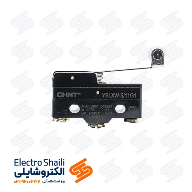 میکروسوئیچ ساده قرقره ای دسته بلند چینت سری YBLX