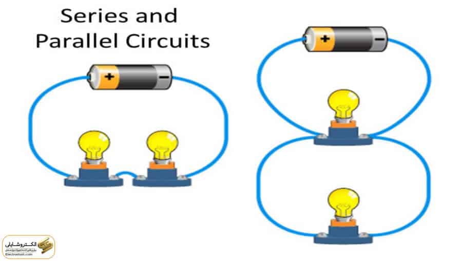مدار الکتریکی چیست؟ اجزا + کاربرد 57 مدار سری-موازی (Series-Parallel Circuit)